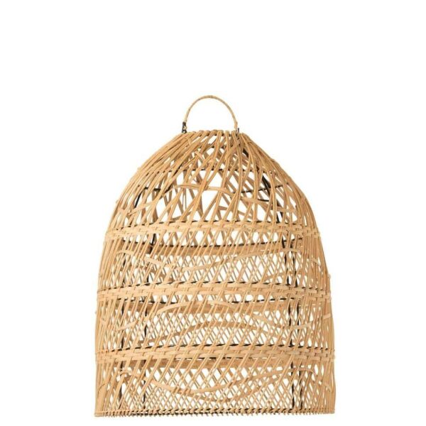 LAMP SHADE WAVES RATTAN NATURAL