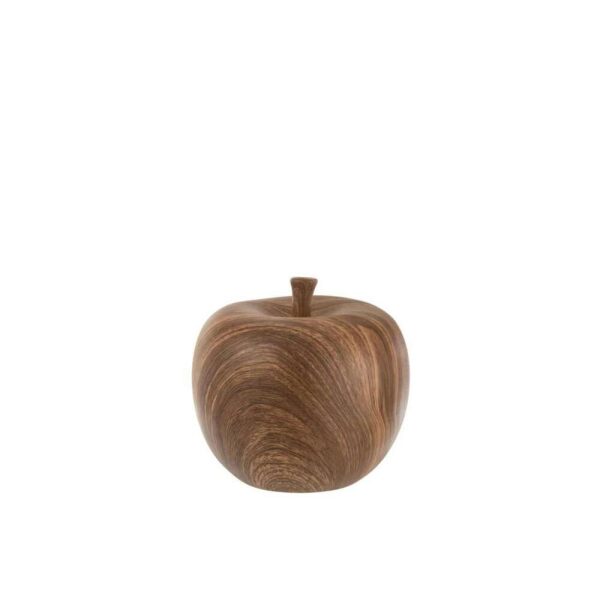 APPLE CERAMIC BROWN MEDIUM