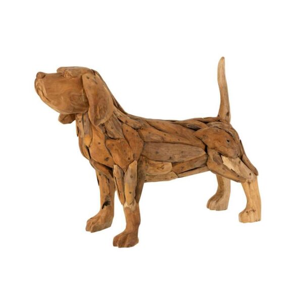 DOG PIECES TEAK WOOD NATURAL