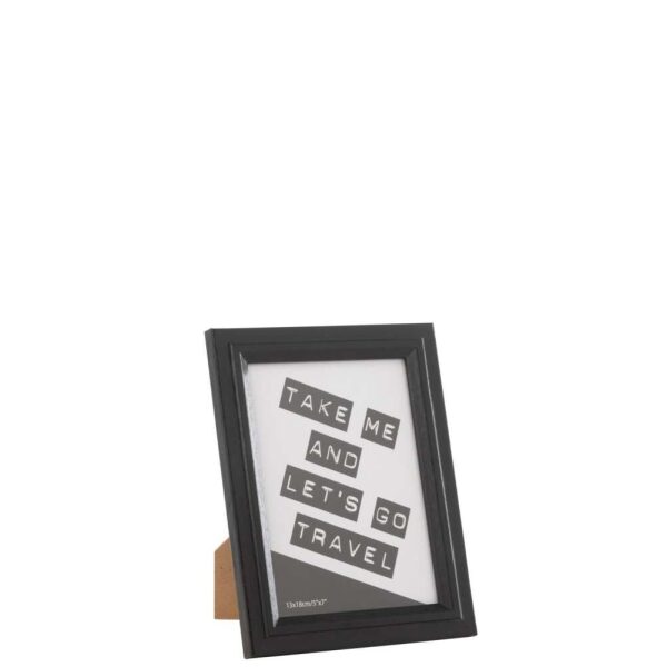 PHOTO FRAME BOB MDF BLACK MEDIUM