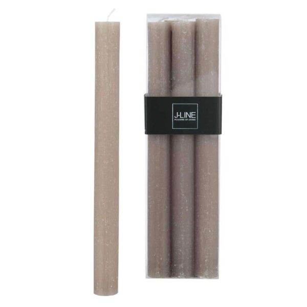 BOX 6 TABLE CANDLE TOPO -9H