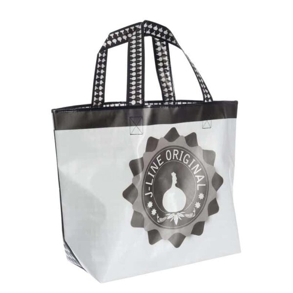BAG ORIGINAL J-LINE CHICKEN PLASTIC WHITE/BLACK 40,5X40X19,5CM
