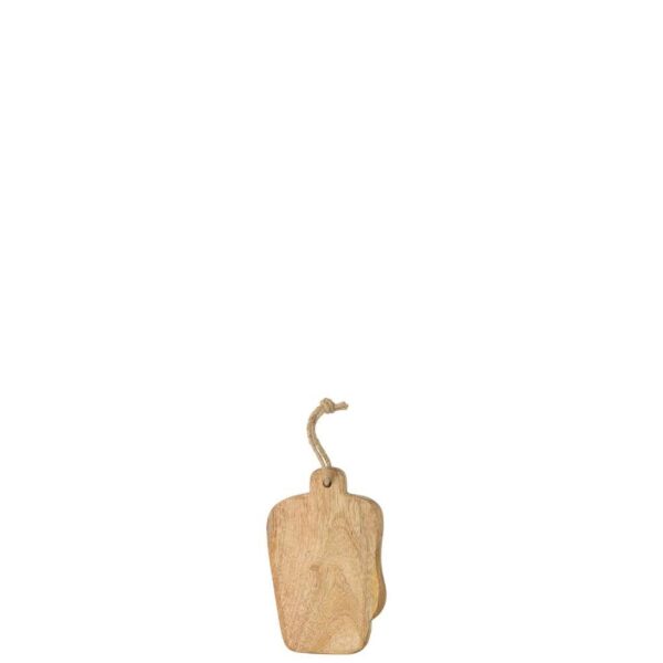 CUTTING BOARD RECTANGLE ORGANIC WOOD SMALL
