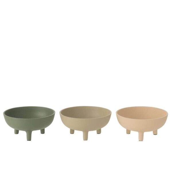 BOWLS ROUND ALUMINIUM MIX LARGE ASSORTMENT OF 3