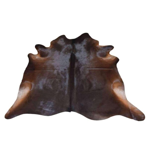 COWHIDE LEATHER DARK BROWN 3-4M²