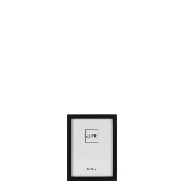 PHOTO FRAME BASIC WOOD BLACK SMALL