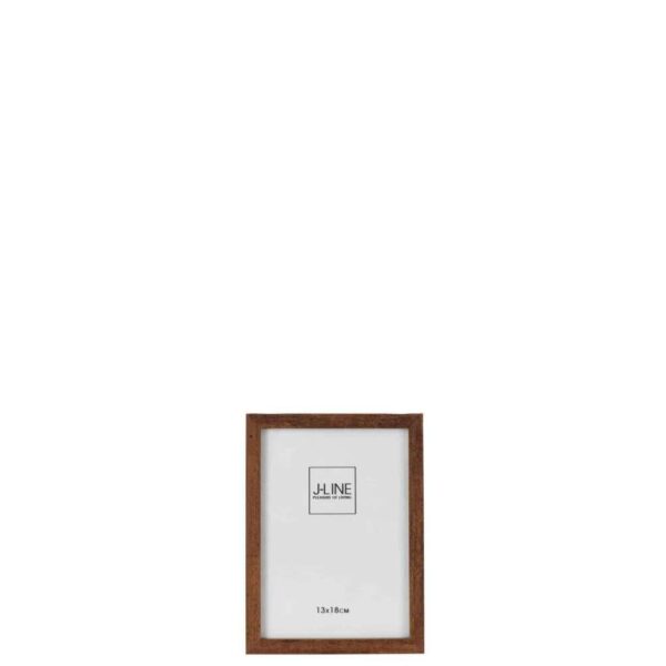 PHOTO FRAME BASIC WOOD DARK BROWN SMALL