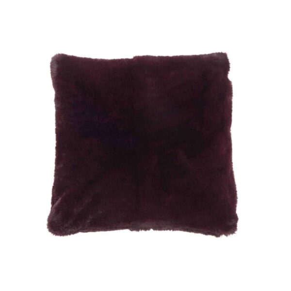 CUSHION CUTIE POLYESTER DARK RED