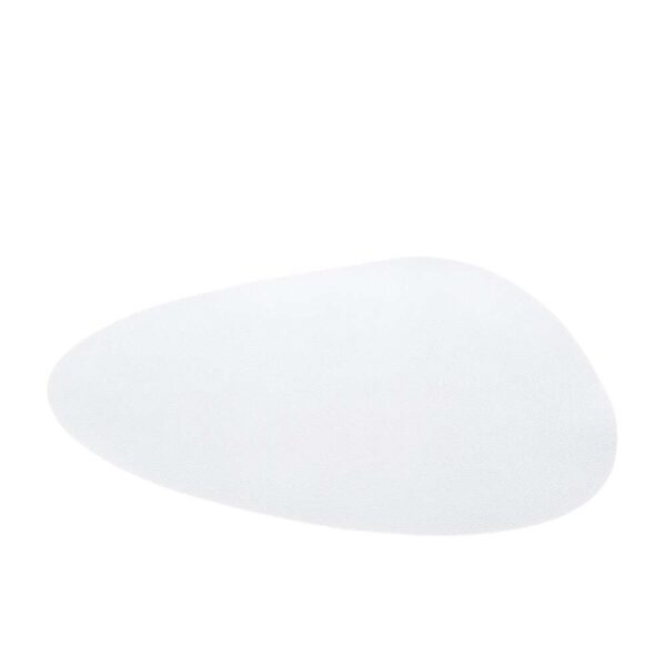 PLACEMAT STONE PVC WHITE