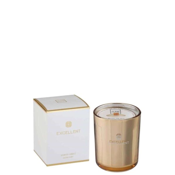 SCENTED CANDLE EXCELLENT GOLDEN HONEY GOLD MEDIUM-80HOURS