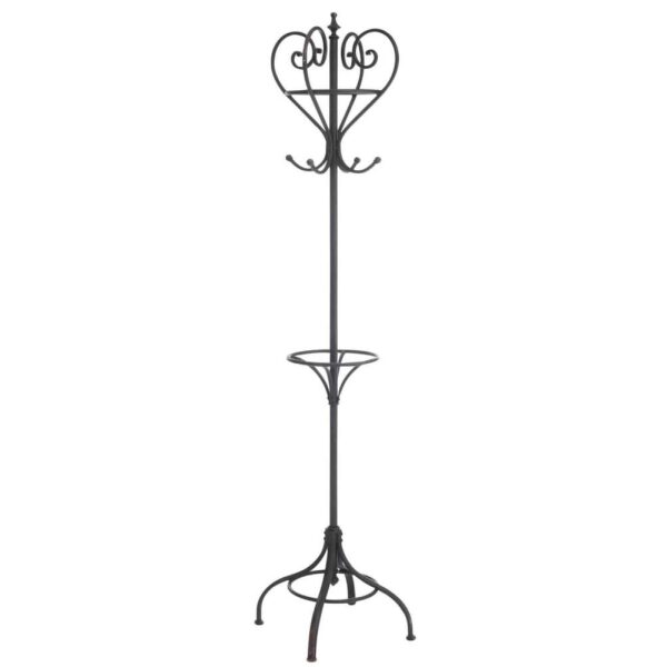 HALLSTAND ROUND METAL BLACK