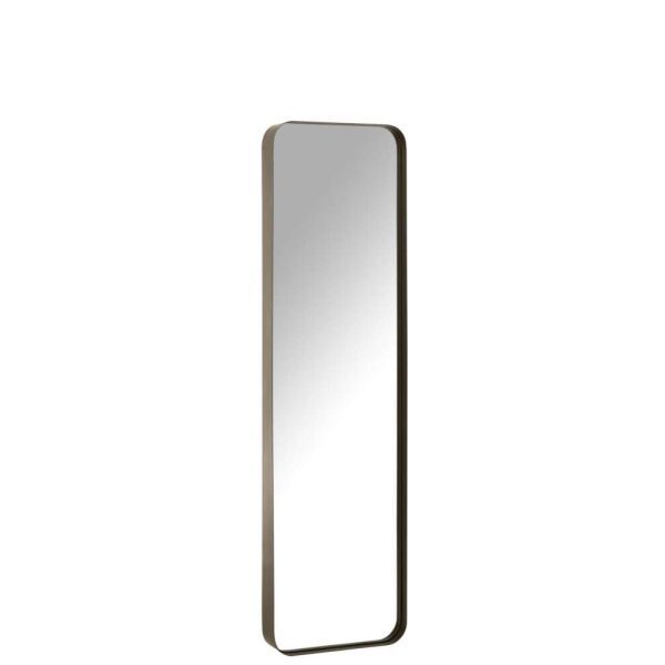 MIRROR MARKUS METAL/GLASS DARK BROWN S