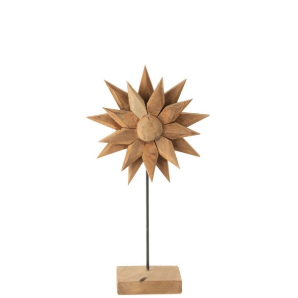 SUNFLOWER MIA WOOD NATURAL MEDIUM