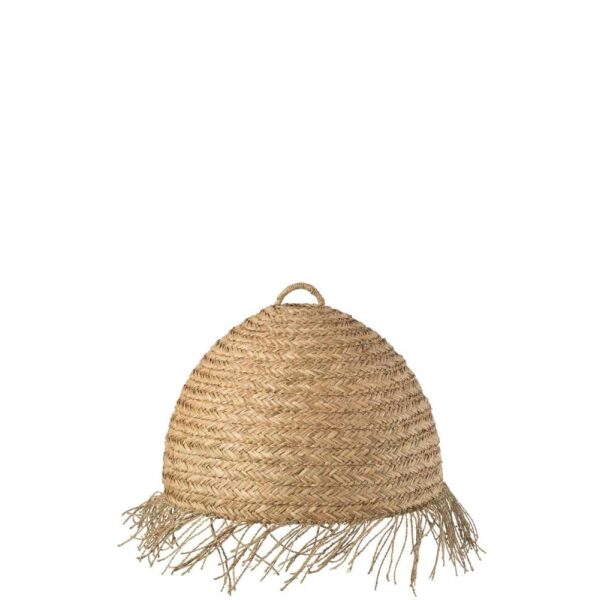 HANGING LAMP ORB SEAGRASS NATURAL