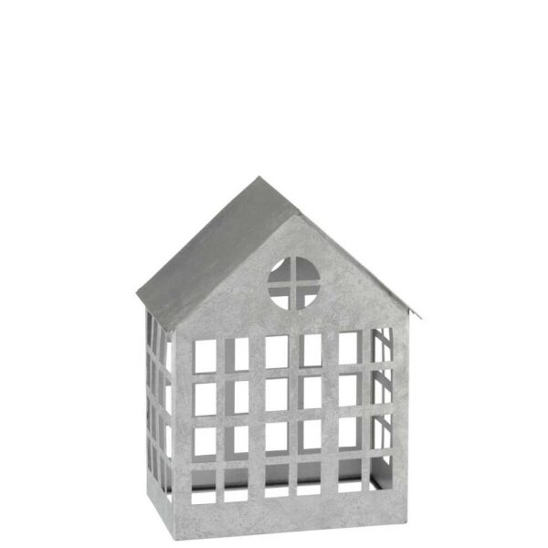 CANDLEHOLDER HOUSE DELTA IRON SILVER