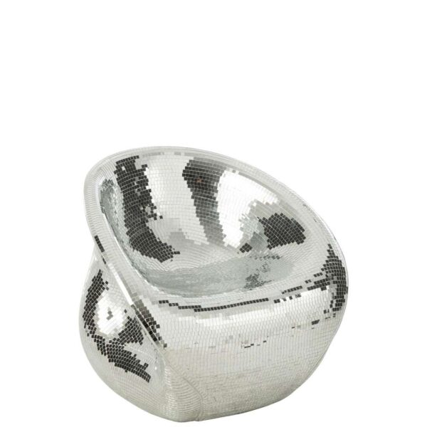 CHAIR MIRROR RESIN SILVER