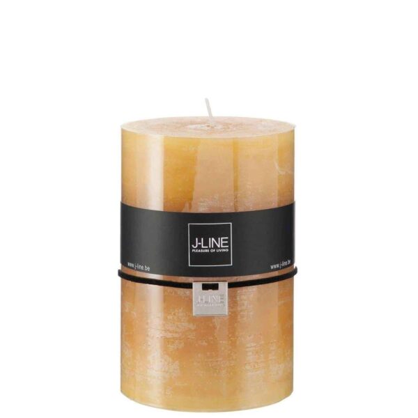 CYLINDER CANDLE OCHRE XL -95H