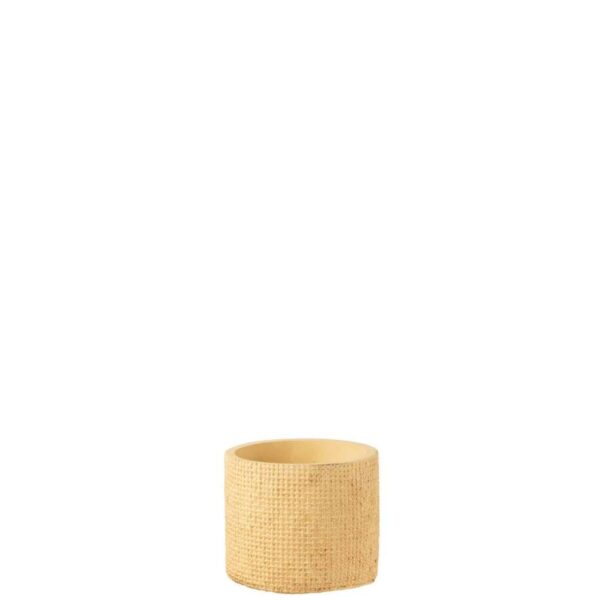 FLOWERPOT SUNNY CEMENT BEIGE EXTRA SMALL