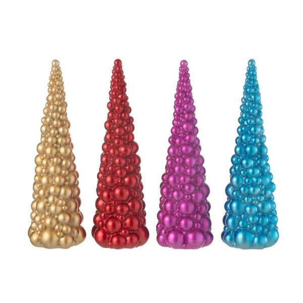 TREE BALLS RESIN MIX LARGE ASSORTMENT OF 4