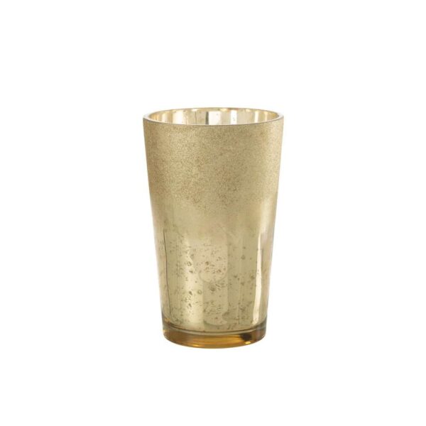 SCENTED CANDLE M-CHIC GLASS GOLD EXTRA LARGE-160H