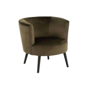 CHAIR TUB TEXTILE/WOOD GREEN