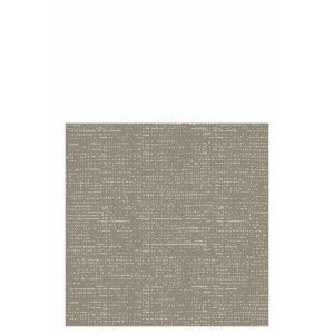 PACK 12 NAPKINS TEXTTILE TOUCH PAPER TAUPE LARGE