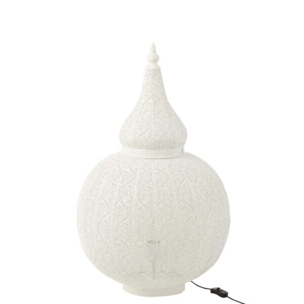 LAMP ALADIN METAL WHITE LARGE