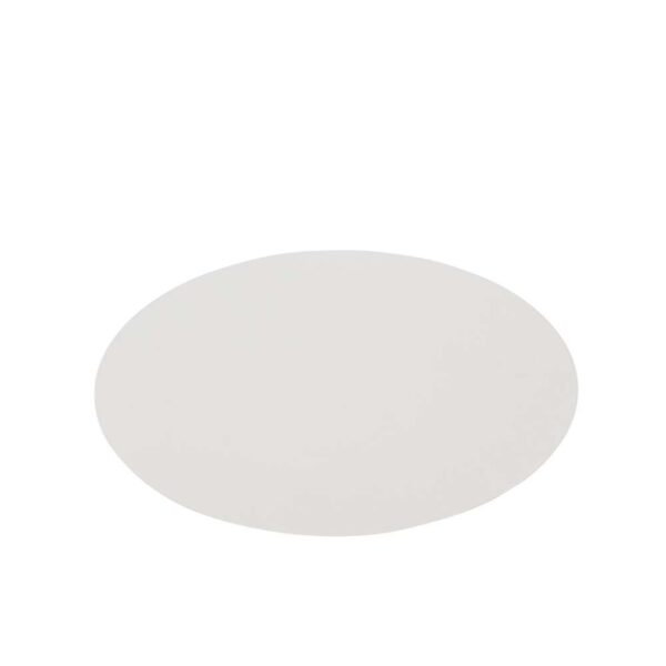 PLACEMAT ROUND PVC WHITE