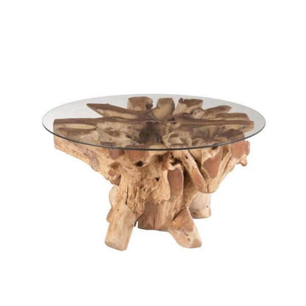 COFFEE TABLE RAOUL TEAK WOOD NATURAL SMALL