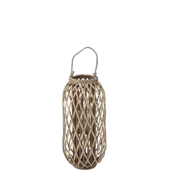 LANTERN WILLOW WOOD GREY SMALL