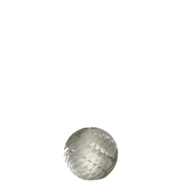 PAPERWEIGHT ONDES GLASS TR MEDIUM
