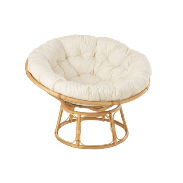 SOFA CELINE + CUSHION RATTAN NATURAL