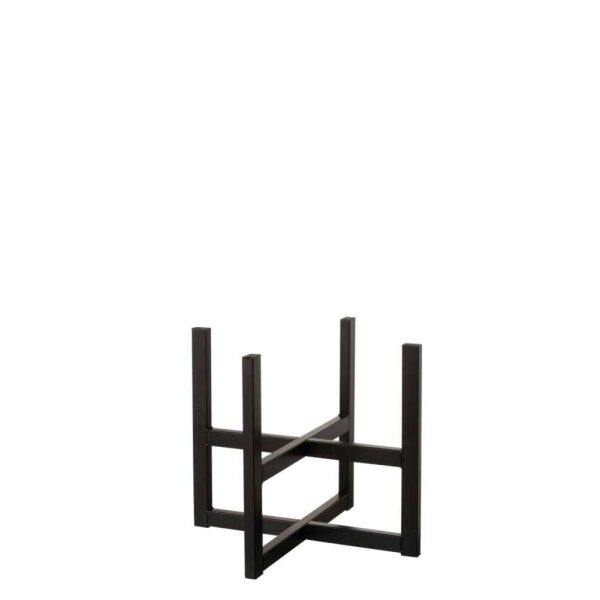 FOOT FOR FLOWERPOT/BASKET METAL BLACK SMALL