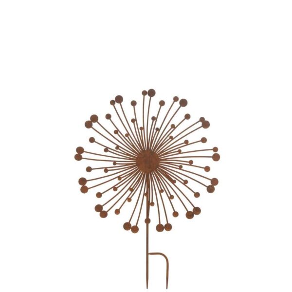 DECORATION GARDEN ABSTRACT ROUND IRON RUST