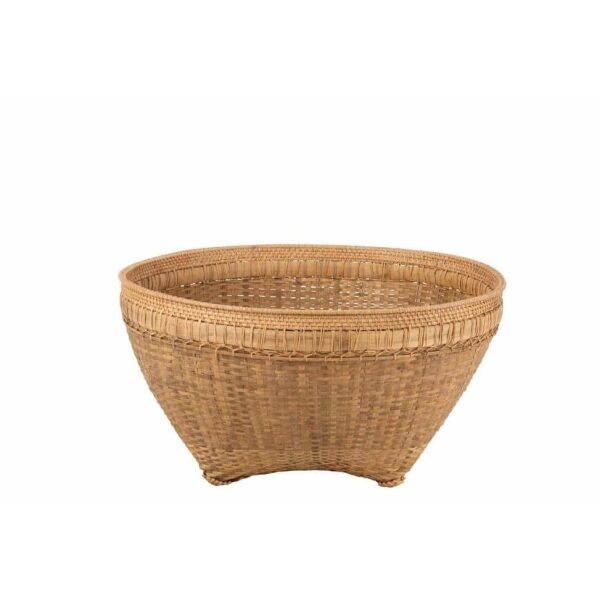 BASKET EXTRA LARGE ROUND RATTAN NATURAL
