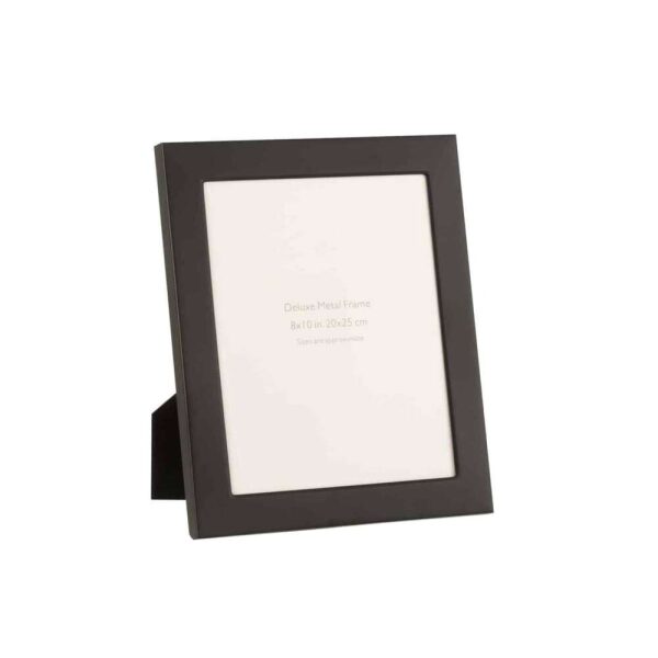 PHOTO FRAME WIDE BORDER 20X25 METAL BLACK LARGE