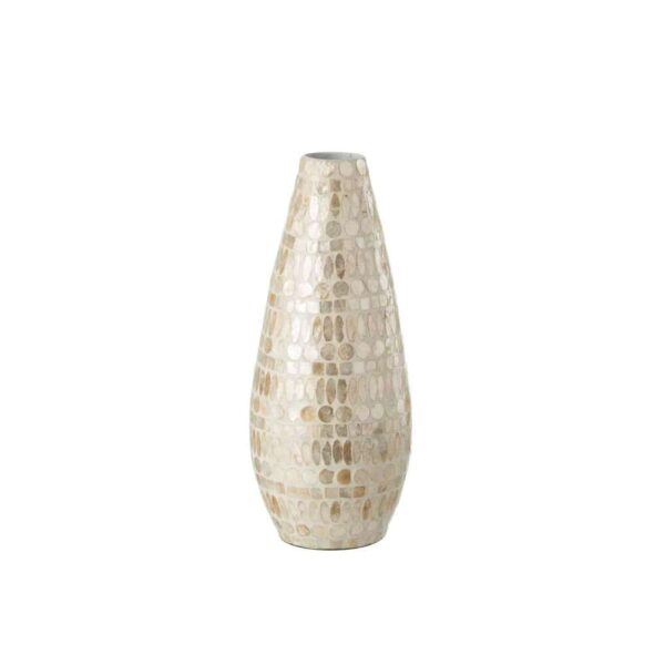 VASE BETA PEARL BEIGE