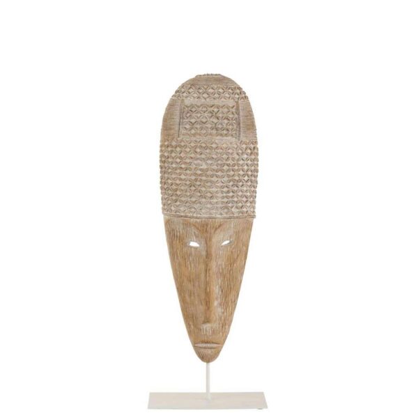 MASK ON FOOT POLY WHITE/NAT