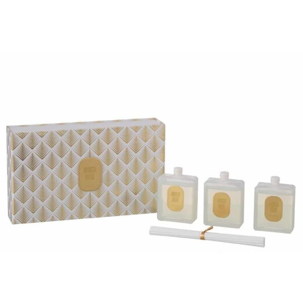 SCENTED OIL MIDNIGHT DELUXE RAINBOW REEF 3X50ML WHITE/GOLD