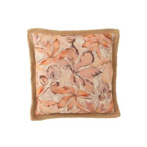 CUSHION GARDEN POLYESTER BEIGE/GREEN