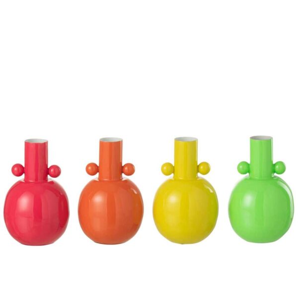 VASE AMPHORA IRON MIX ASSORTMENT OF 4