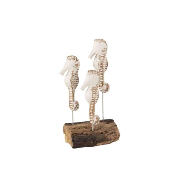 SEAHORSE 3 ON FOOT ALABASIA WOOD WHITE/NATURAL
