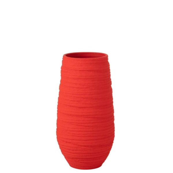 VASE FIESTA CERAMIC RED X-LARGE