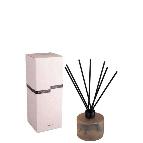 SCENTED OIL+STICKS HAPPY FACES BEIGE