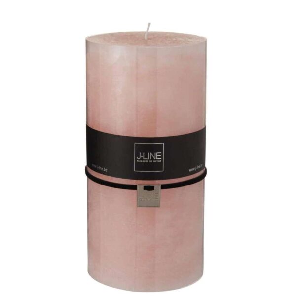 CYLINDER CANDLE POWDERPINK XXL CM-150H
