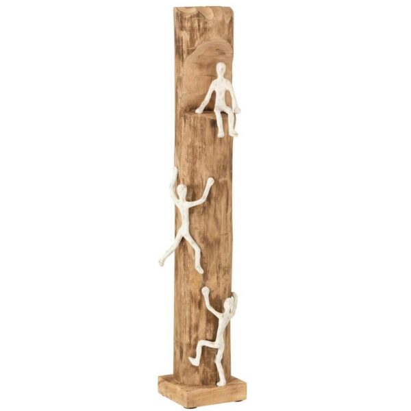 FIGURE 3CLIMBERS WOOD/ALUMINIUM NATURAL/WHITE