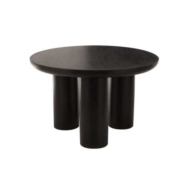 DINNING TABLE TRIO MANGO WOOD BLACK