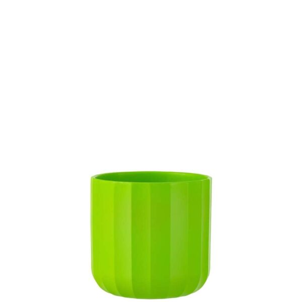 FLOWERPOT SUMMER CERAMIC GREEN LARGE
