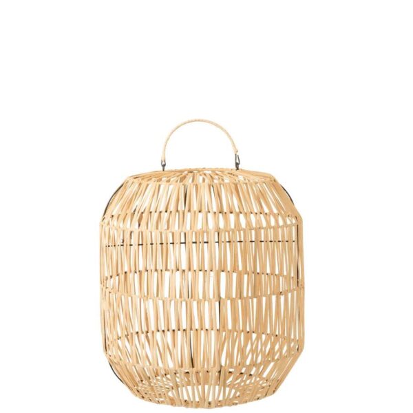 LAMP SHADE CYLINDER RATTAN NATURAL