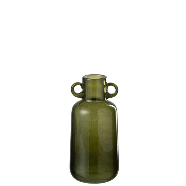 VASE MOE GLASS GREEN SMALL